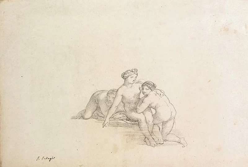 Tre bagnanti
